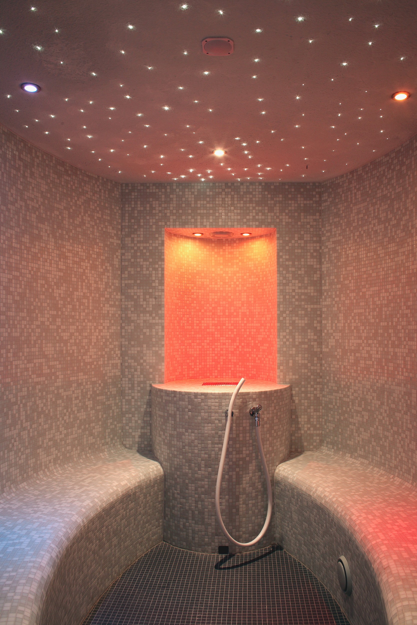 Dampfbad im Spa-Bereich der Lenbach Gärten in München