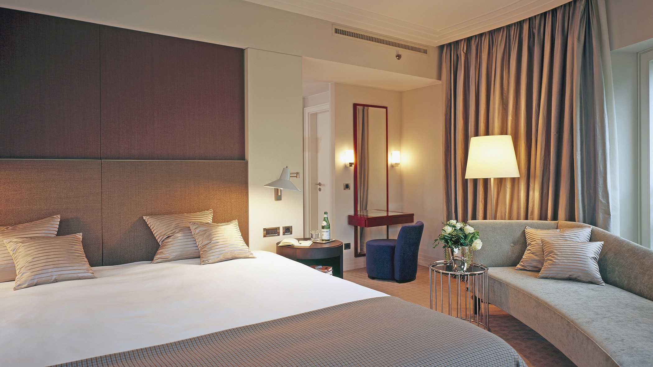 Suite des Charles Hotels in den Lenbach Gärten in München